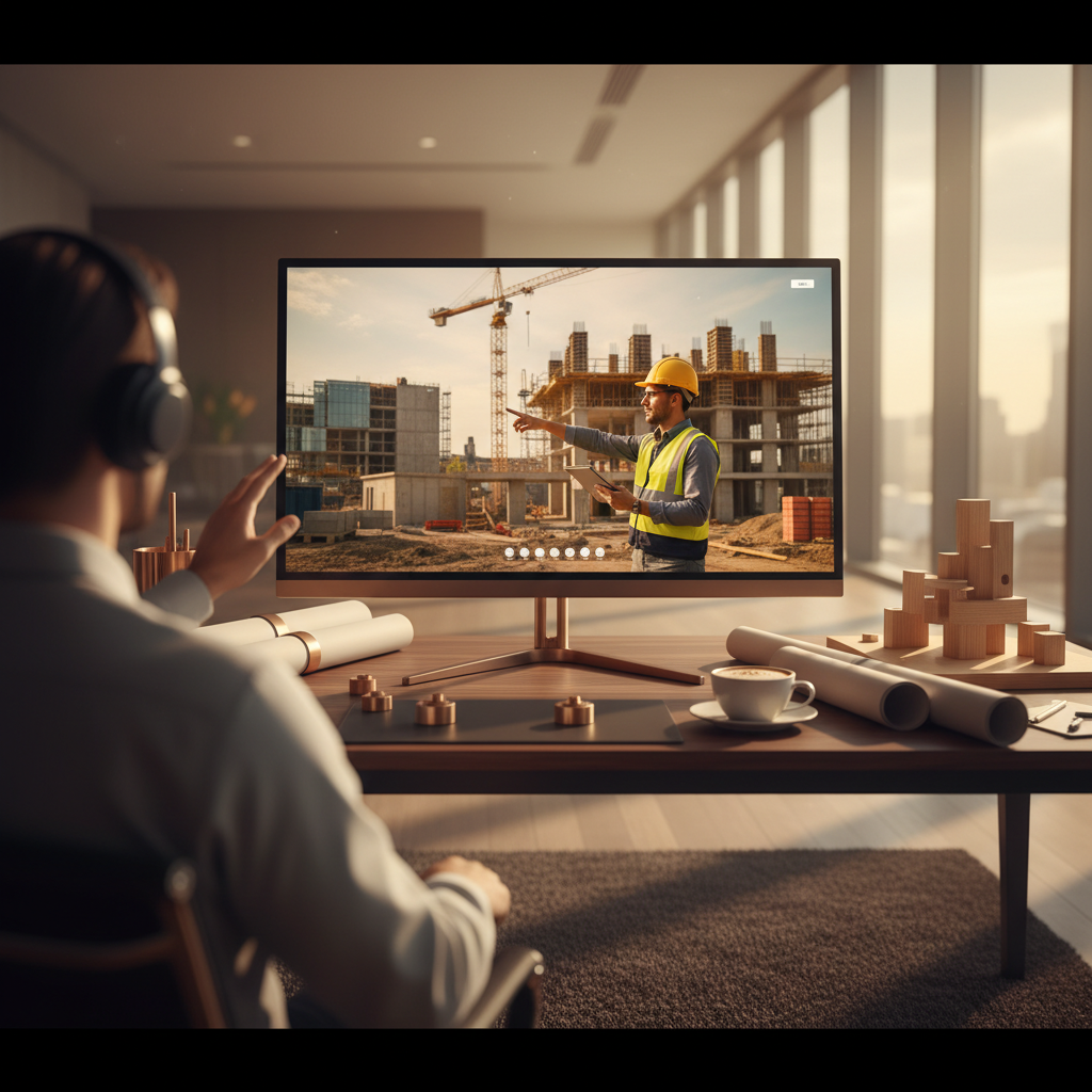 Video call with site